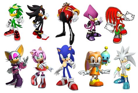 sonic personagens nomes|Personagens de Sonic: lista completa dos personagens